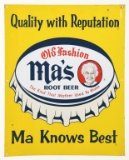 Ma's Root Beer Sign