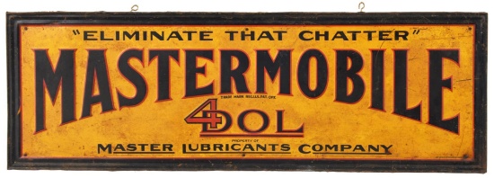 Mastermobile Lubricants Sign
