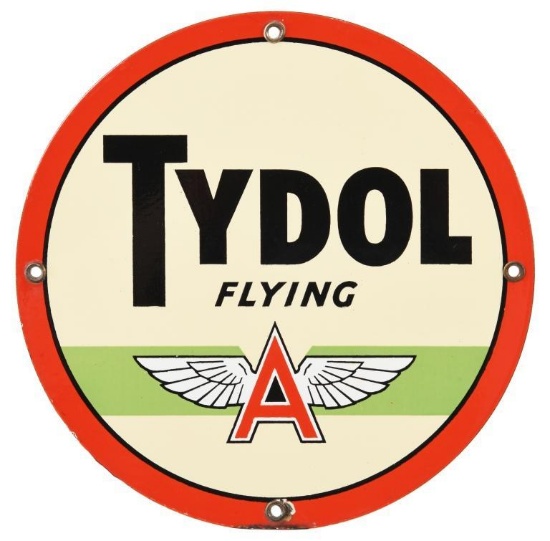 Tydol Flying A Gas Pump Plate