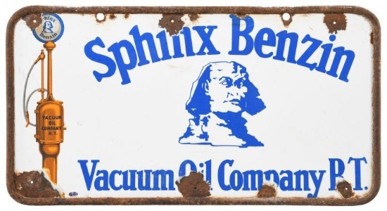 Early Sphinx Benzin Sign