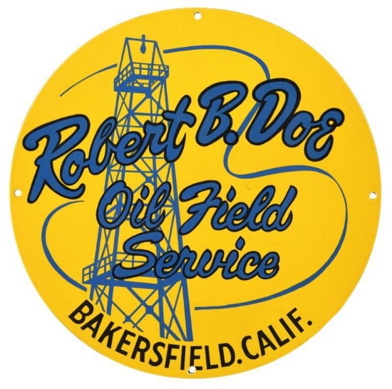Robert B. Doe Oil Service Sign