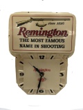 Remington Firearms Clock