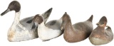 Lot Of 4 Early Decoys