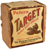 Early Peters Target 12 Gauge Shot Shell Box