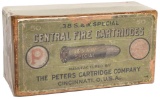 Peters .38 S&W Special Box