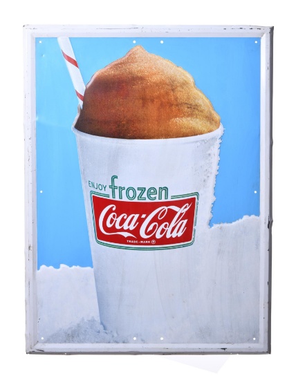 Enjoy Frozen Coca-Cola Metal Sign