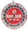 Kendall Motor Oil Round Thermometer