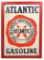 Atlantic Gasoline w/Logo Porcelain Sign