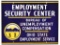 State of Ohio Employment Security Center Porcelain Sign