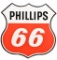Phillips 66 (red & white) Porcelain Sign