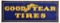 Goodyear Tires w/winged foot Logo Porcelain Sign