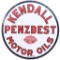 Kendall Penzbest Motor Oil Porcelain Sign (TAC)