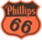 Phillips 66 (red & black) Porcelain Sign
