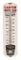 Carter White Lead Paint Porcelain Thermometer