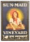 Sun-Maid Vineyard w/logo Metal Sign