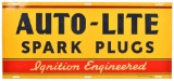 Auto-Lite Spark Plugs Ignition Engineered Metal Sign