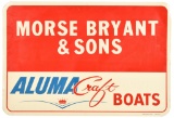 Aluma Craft Boats Metal Sign