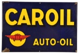 Caroil Auto-Oil w/logo Porcelain Sign