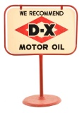 We Recommend D-X Motor Oil Porcelain Sign
