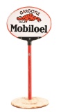 Mobiloel w/Gargoyle Porcelain Curb Sign