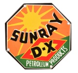 Sunray D-X Petroleum Products Porcelain Sign (TAC)