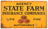 State Farm Insurance Company Metal Sign