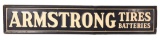Armstrong Tires Batteries Metal Sign