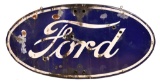 Ford Oval Neon Porcelain Sign
