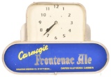 Carnegie Frontenac Ale Light Clock