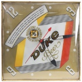 Duquesne Duke Beer Light Clock