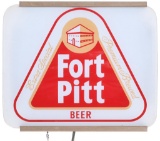 Fort Pitt Beer Curved Glass Lighted Sign