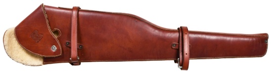 Early Leather Rifle Scabbard