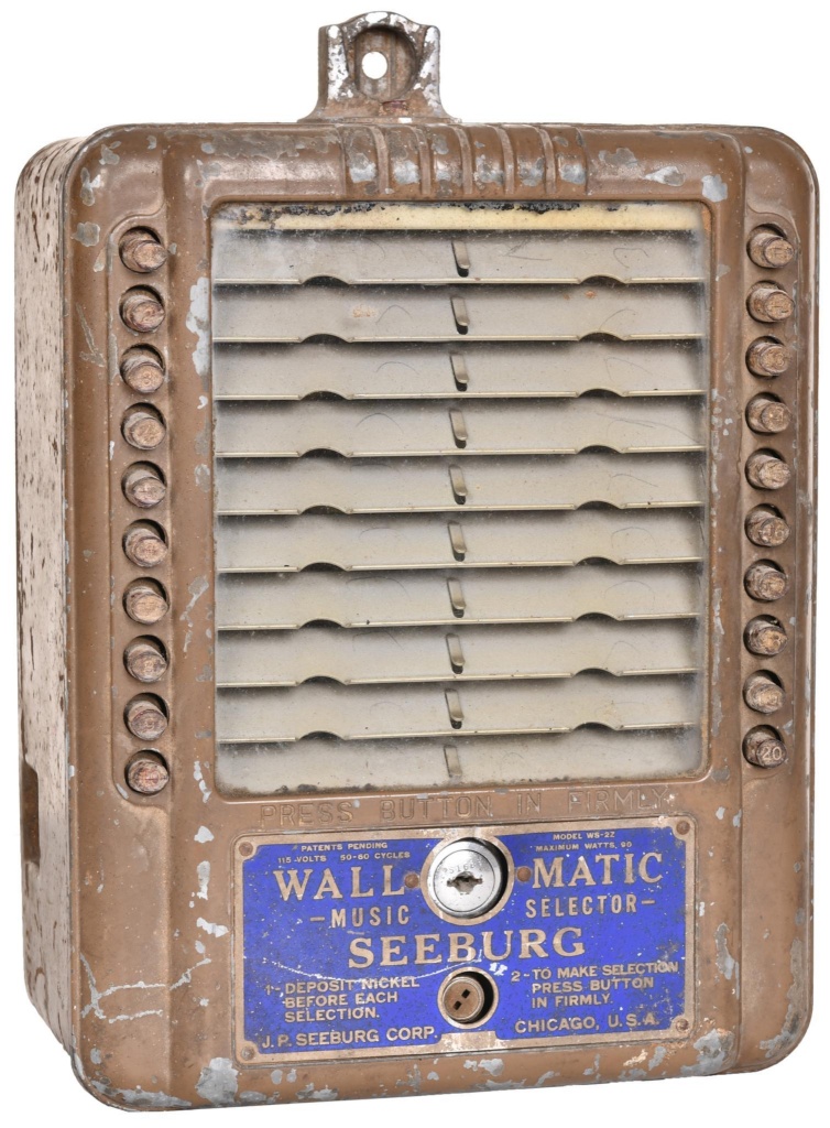 Seeburg Wallmatic Coin Op Music Selector Art Antiques Collectibles Collectibles Online Auctions Proxibid