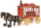 Hubley Cast Iron Royal Circus Bear Wagon