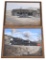 2-Railroad Oil Paintings on Canvas Artist Signed
