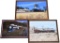 3-Railroad Oil Paintings on Canvas Artist Signed