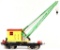 Lionel Standard Gauge 219 Crane Car (type VII) (1936)