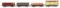 4-Lionel Standard Gauge Cars 213 Cattel, 211 flat, 2-212 Gondola