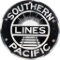 Southern Pacific Lines Metal Sign
