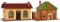 Lionel 127 Station (type II) & 190 Villa
