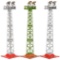 3-Lionel Floodlight Towers 1-(Type I) 2-(Type II)