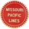 Missouri Pacific Lines Metal Sign