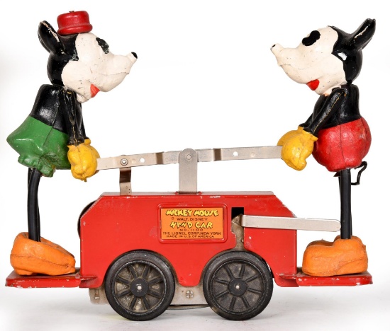 Lionel Mickey Mouse Hand Car