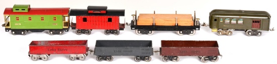 7-Lionel Standard Gauge 3-112, 31, 517, 211 & More
