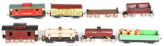 8-Lionel Standard Gauge 515, 212, 217, 513, 4351, 65784