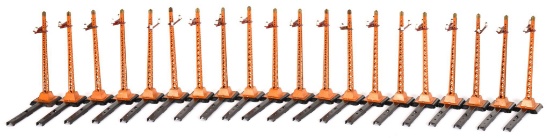 20-Lionel 60 Standard Gauge Telegraph Posts