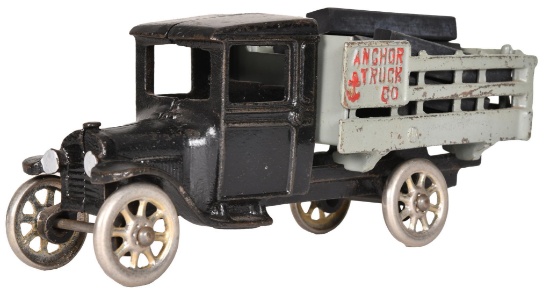 North & Judd Cast Iron Stake Truck "Anchor Truck Co."