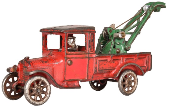Arcade Cast Iron "Little Red Baby" Wrecker Truck