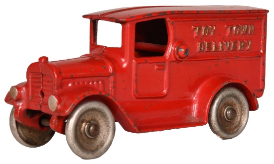 Kilgore Cast Iron "Toy Town Delivery" Panel Van Truck