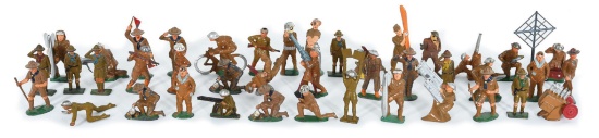 40+ Lead Barclay Manoil Toy Soldiers